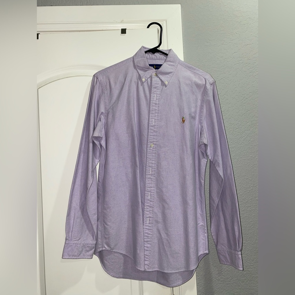Blue Polo Button Down